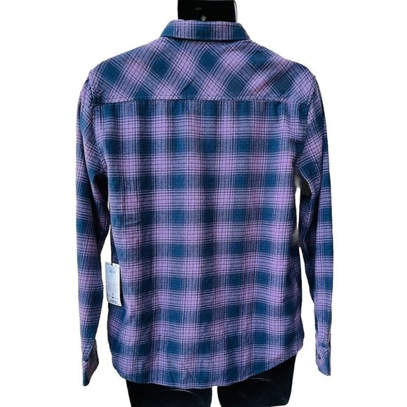 Billabong Men’s Plaid Coastline Flannel Button Down ABYWT00116 Size S - Picture 10 of 10